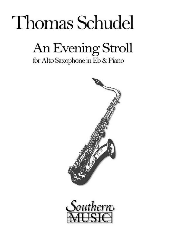 Thomas Schudel An Evening Stroll&nbsp;&nbsp;Alto Saxophone&nbsp;&nbsp;Buch