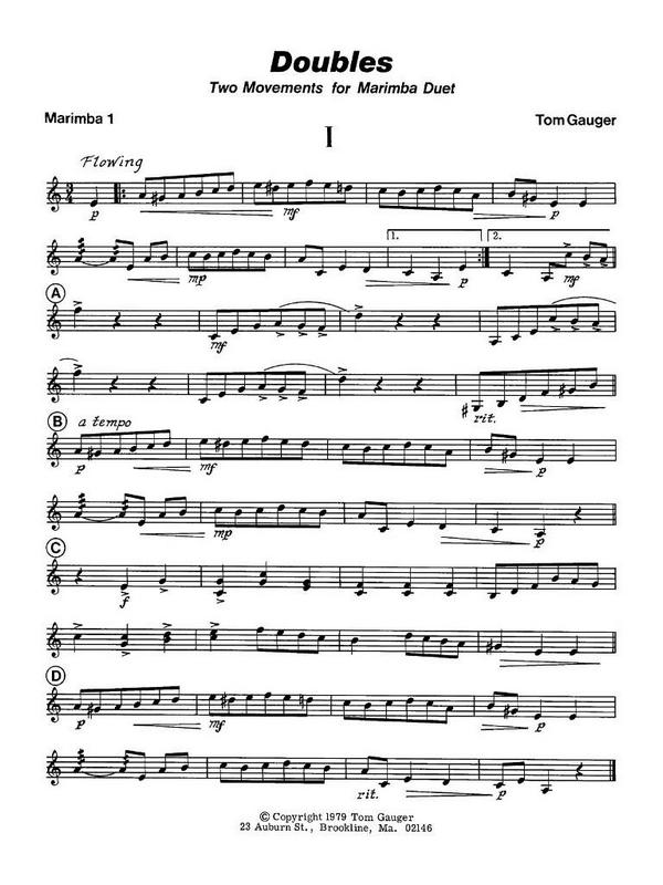 Thomas Gauger Round Trip&nbsp;&nbsp;Vibes/Timp/Set/Piano/Bass&nbsp;&nbsp;Partitur