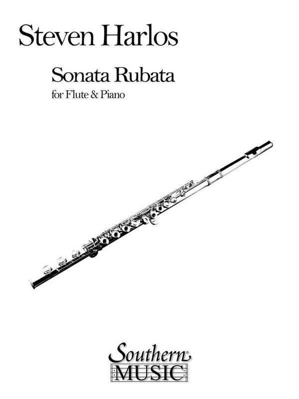 Steven Harlos Sonata Rubata&nbsp;&nbsp;Flöte und Klavier&nbsp;&nbsp;Buch