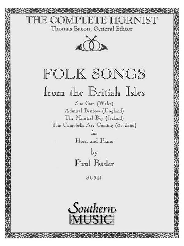 Paul Basler Folk Songs From The British Isles&nbsp;&nbsp;Horn&nbsp;&nbsp;Buch