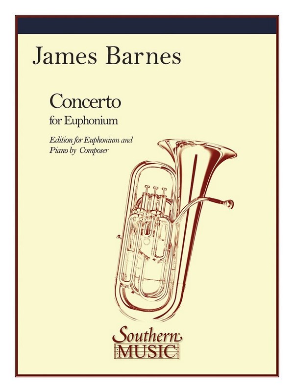 James Barnes Concerto Opus 132&nbsp;&nbsp;Baritone&nbsp;&nbsp;Buch