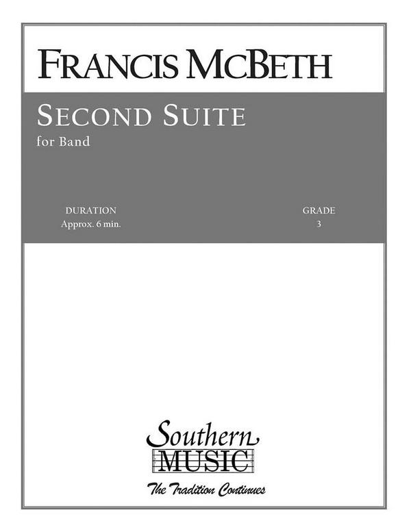 W. Francis McBeth Second (2Nd) Suite For Band&nbsp;&nbsp;Concert Band&nbsp;&nbsp;Partitur + Stimmen