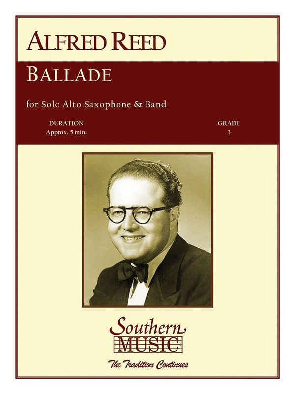 Alfred Reed_Don Gillis Ballade  Concert Band  Partitur + Stimmen