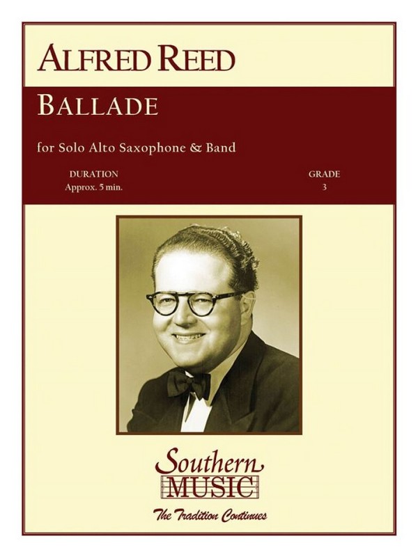Alfred Reed_Don Gillis Ballade  Concert Band  Partitur