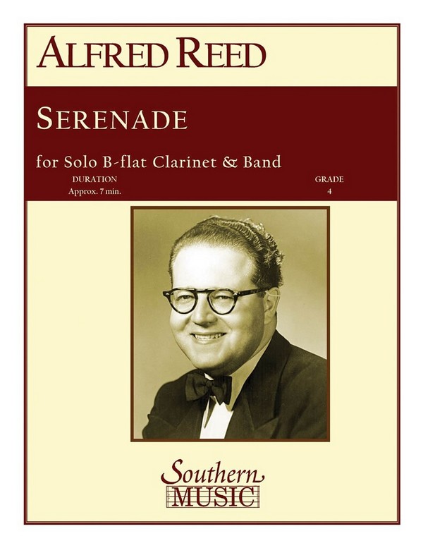 Alfred Reed Serenade  Concert Band  Partitur + Stimmen