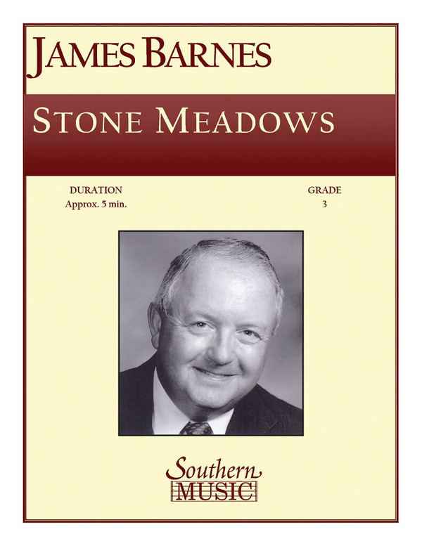 James Barnes Stone Meadows&nbsp;&nbsp;Concert Band&nbsp;&nbsp;Partitur