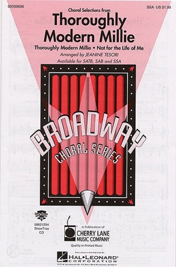 Jeanne Tesori Thoroughly Modern Millie (Choral Selections)  SSA  Chorpartitur