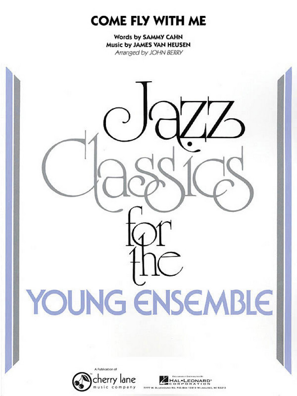 James Van Heusen Come Fly With Me  Jazz Ensemble  Partitur