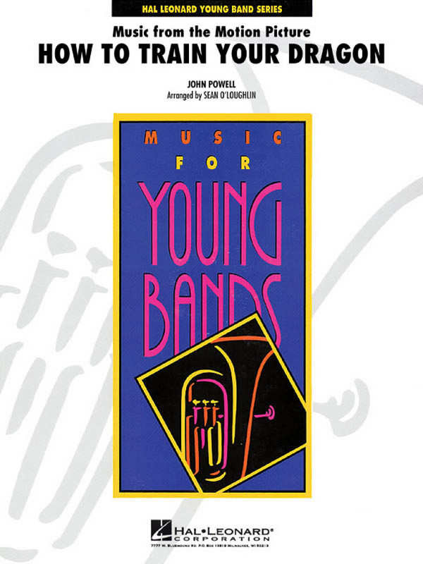 Music from 'How to Train Your Dragon'&nbsp;&nbsp;for concert band/harmonie&nbsp;&nbsp;score and parts