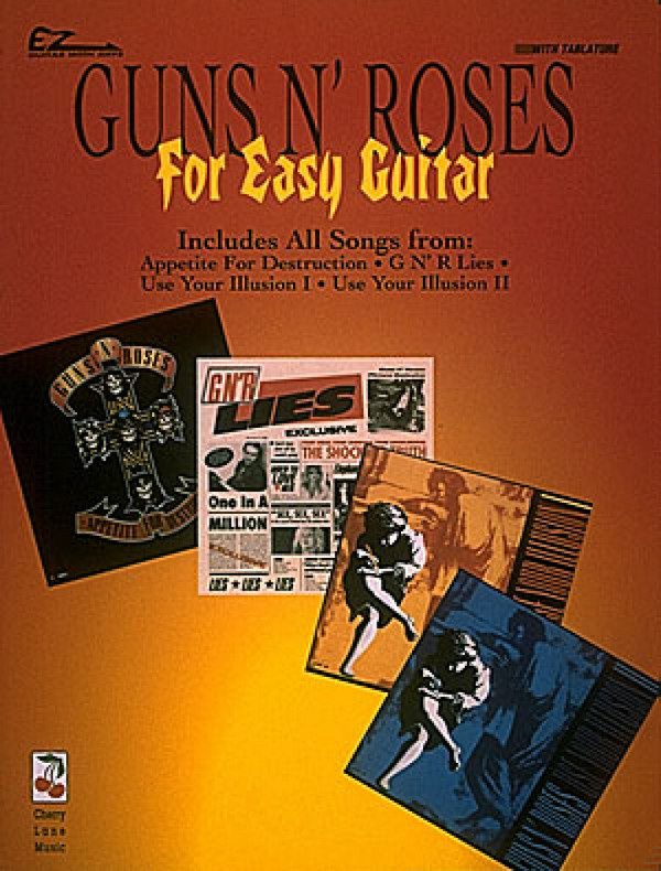 Guns N' Roses   for easy guitar (with  tablature)  Songbook