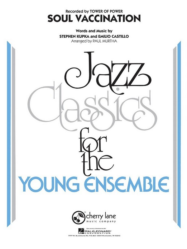 Emilio Castillo Soul Vaccination  Jazz Ensemble  Partitur