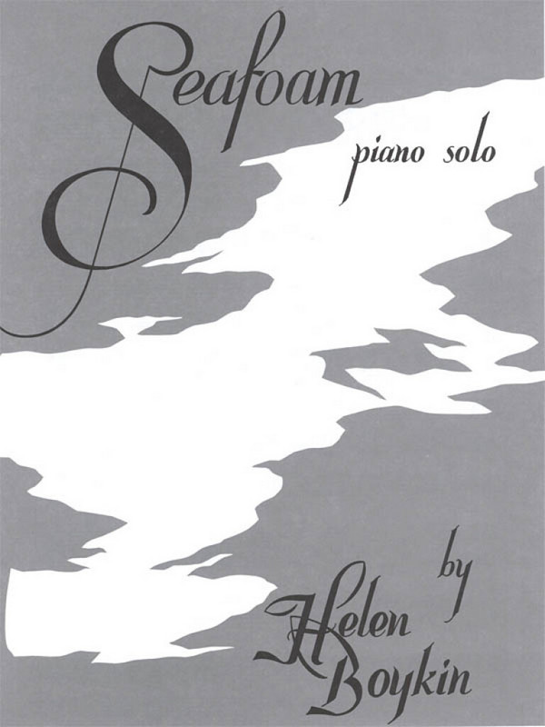 Helen Boykin, Seafoam&nbsp;&nbsp;Klavier&nbsp;&nbsp;Buch