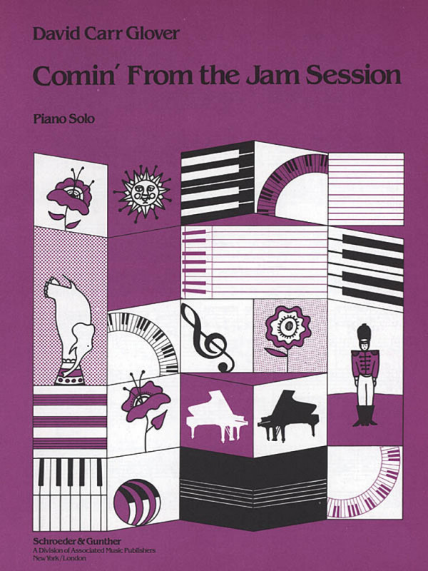 David Carr Glover, Comin' From The Jam Session&nbsp;&nbsp;Klavier&nbsp;&nbsp;Buch