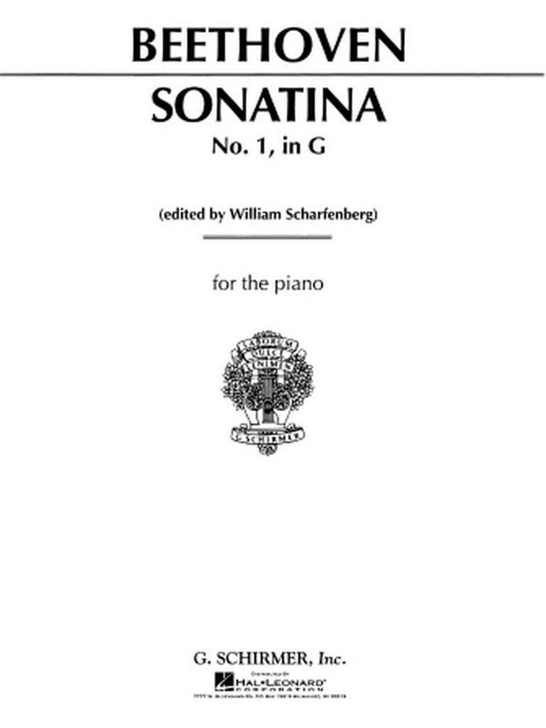 Ludwig van Beethoven, Sonatina No.1 In G&nbsp;&nbsp;Klavier&nbsp;&nbsp;Buch
