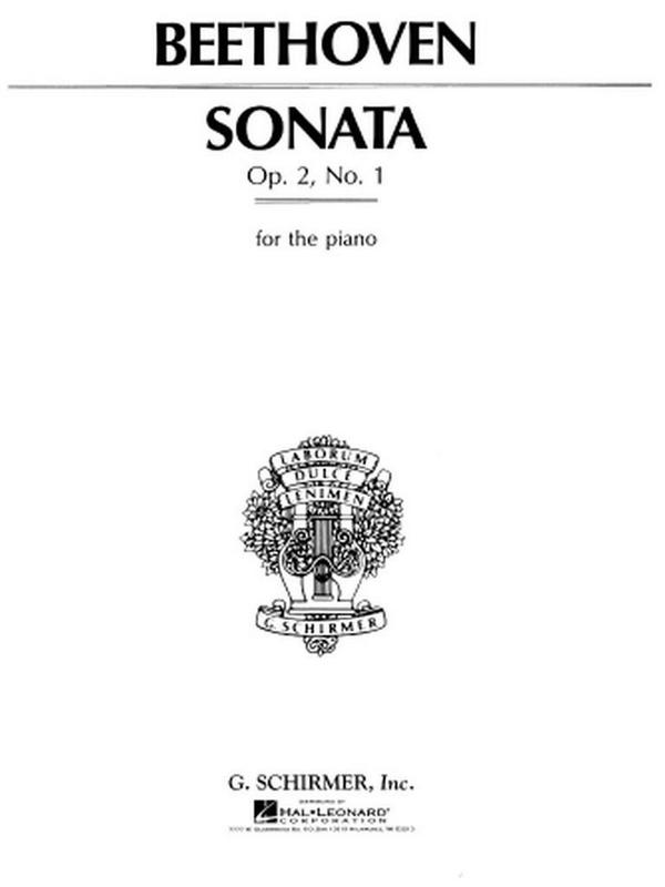 Sonata in F Minor op.2 No.1&nbsp;&nbsp;for the piano&nbsp;&nbsp; 