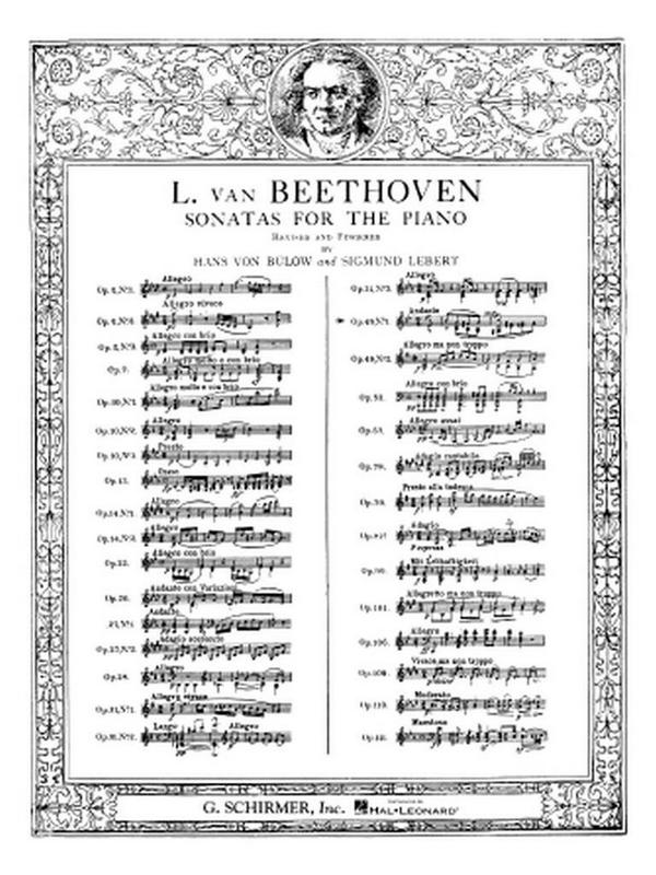 Ludwig van Beethoven, Piano Sonata In G Minor Op.49 No.1&nbsp;&nbsp;Klavier&nbsp;&nbsp;Buch