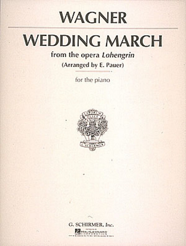 Wedding March from the opera Lohengrin&nbsp;&nbsp;pour piano&nbsp;&nbsp; 