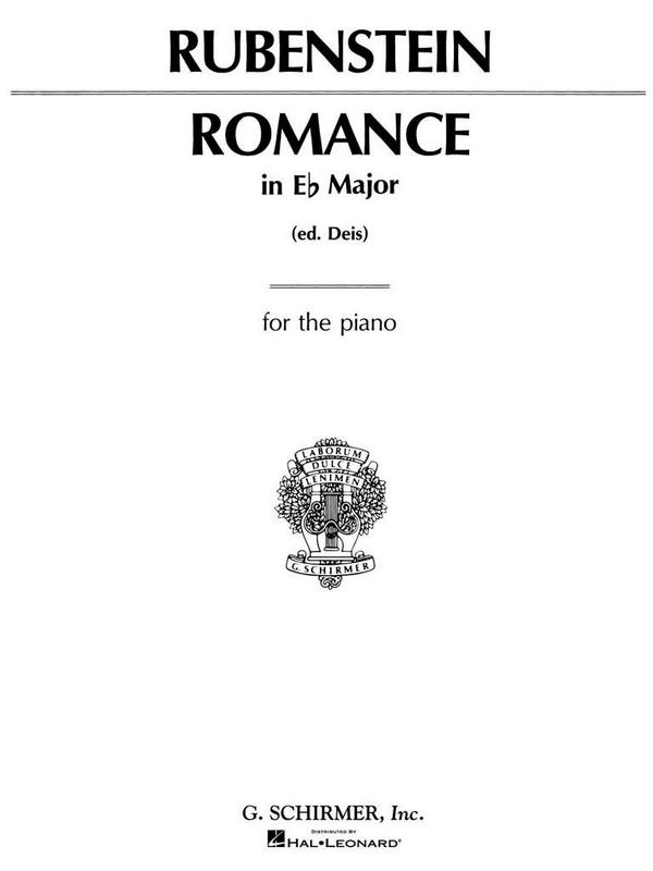 Romance in Eb major op. 44   for piano   