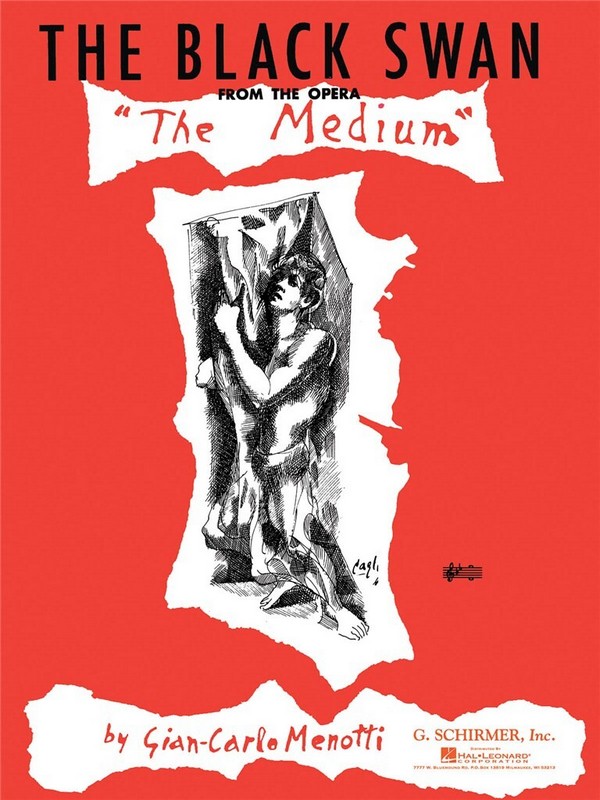Gian Carlo Menotti, The Black Swan (from The Medium)&nbsp;&nbsp;Vocal and Piano&nbsp;&nbsp;Buch