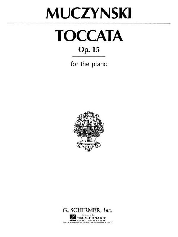Toccata op.15  for piano  