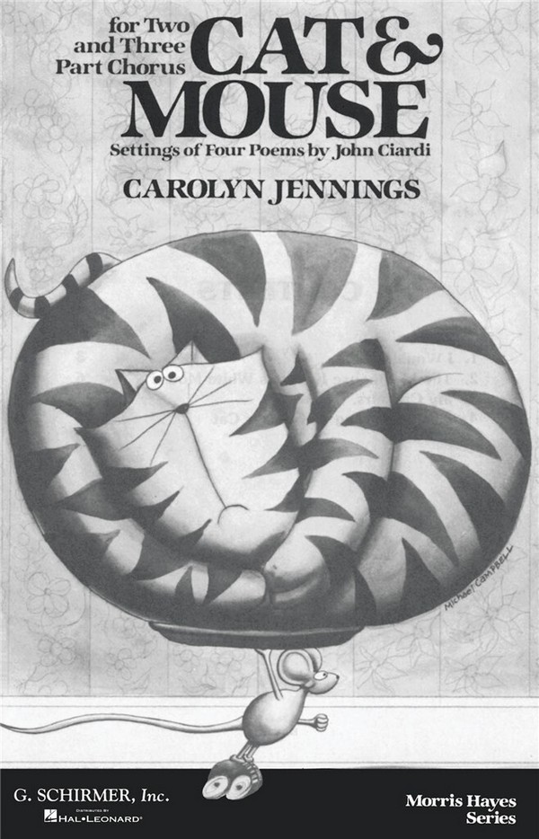 Carolyn Jennings, Cat And Mouse&nbsp;&nbsp;3-Part Choir and Piano&nbsp;&nbsp;Chorpartitur