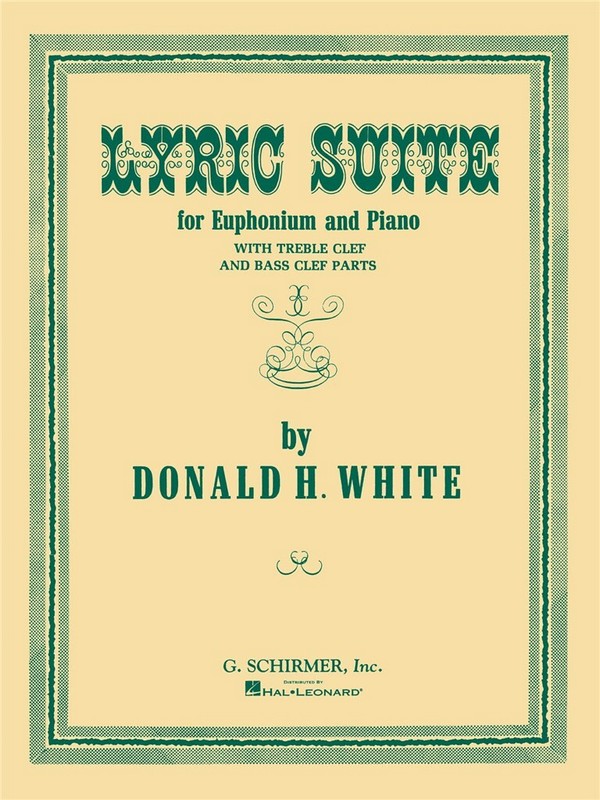 Lyric Suite&nbsp;&nbsp;for euphonium and piano&nbsp;&nbsp;