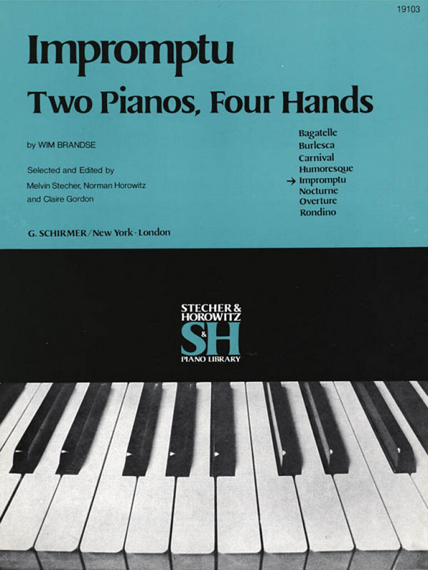 Hans Brandse, Impromptu&nbsp;&nbsp;Piano, 4 Hands&nbsp;&nbsp;Buch