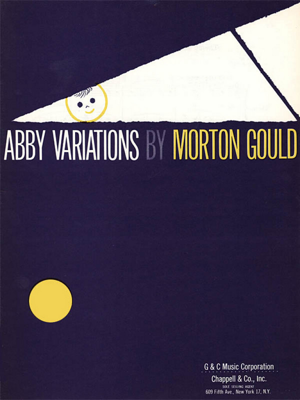 Morton Gould, Abby Variations&nbsp;&nbsp;Klavier&nbsp;&nbsp;Buch