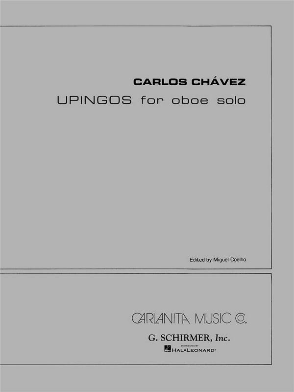 Carlos Chàvez, Upingos&nbsp;&nbsp;Oboe&nbsp;&nbsp;Buch