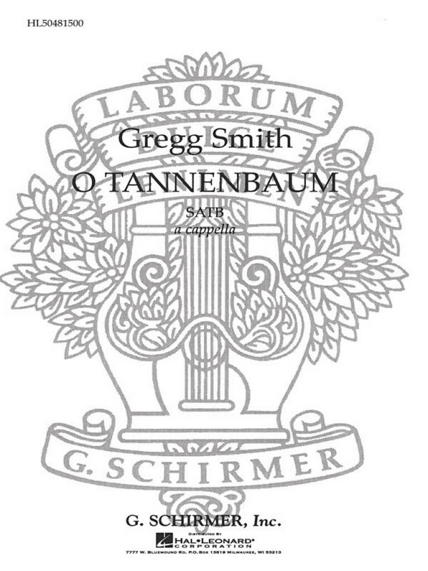 Traditional, O Tannenbaum&nbsp;&nbsp;SATB a Cappella&nbsp;&nbsp;Chorpartitur