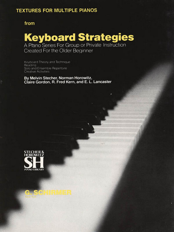 Melvin Stecher_Norman Horowitz, Textures for Multiple Pianos&nbsp;&nbsp;Klavier&nbsp;&nbsp;Buch