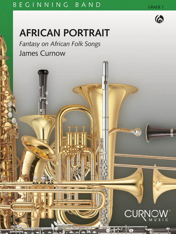 James Curnow, African Portrait&nbsp;&nbsp;Concert Band/Harmonie&nbsp;&nbsp;Partitur + Stimmen