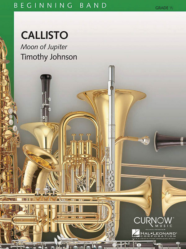 Timothy Johnson, Callisto&nbsp;&nbsp;Concert Band&nbsp;&nbsp;Partitur + Stimmen