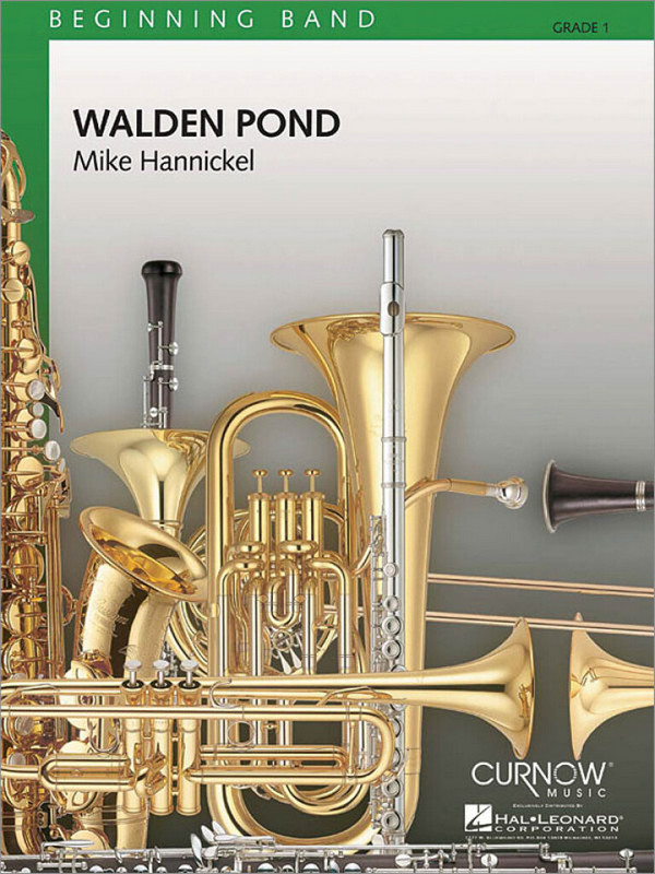 Mike Hannickel, Walden Pond&nbsp;&nbsp;Concert Band&nbsp;&nbsp;Partitur