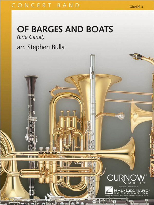 Of Barges and Boats&nbsp;&nbsp;Concert Band/Harmonie&nbsp;&nbsp;Partitur