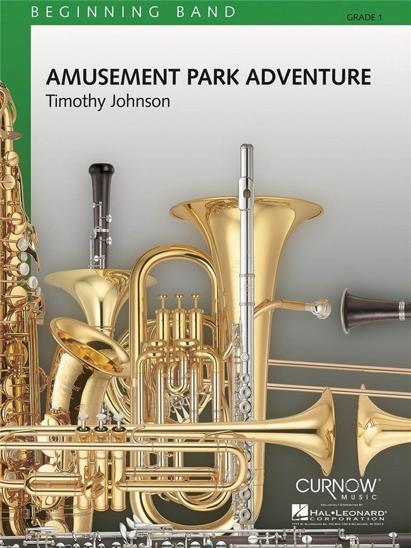 Timothy Johnson, Amusement Park Adventure&nbsp;&nbsp;Concert Band&nbsp;&nbsp;Partitur + Stimmen + CD