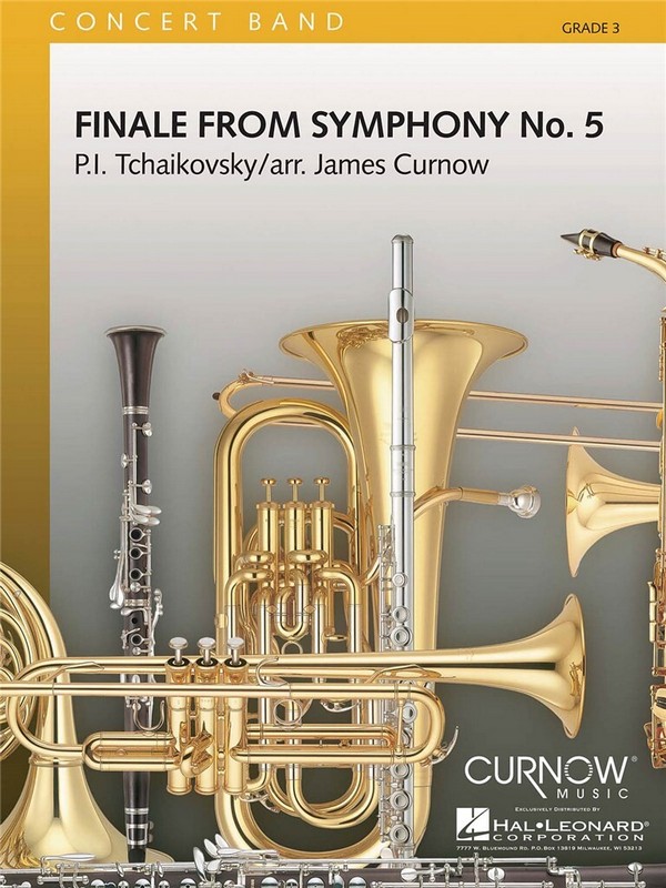 Pyotr Ilyich Tchaikovsky, Finale from Symphony No. 5&nbsp;&nbsp;Concert Band/Harmonie&nbsp;&nbsp;Partitur + Stimmen