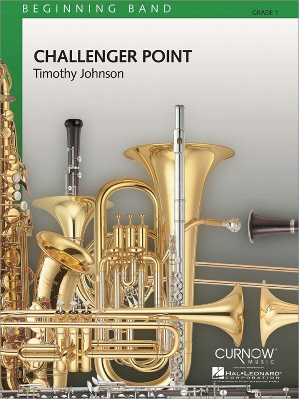 Timothy Johnson, Challenger Point&nbsp;&nbsp;Concert Band/Harmonie&nbsp;&nbsp;Partitur
