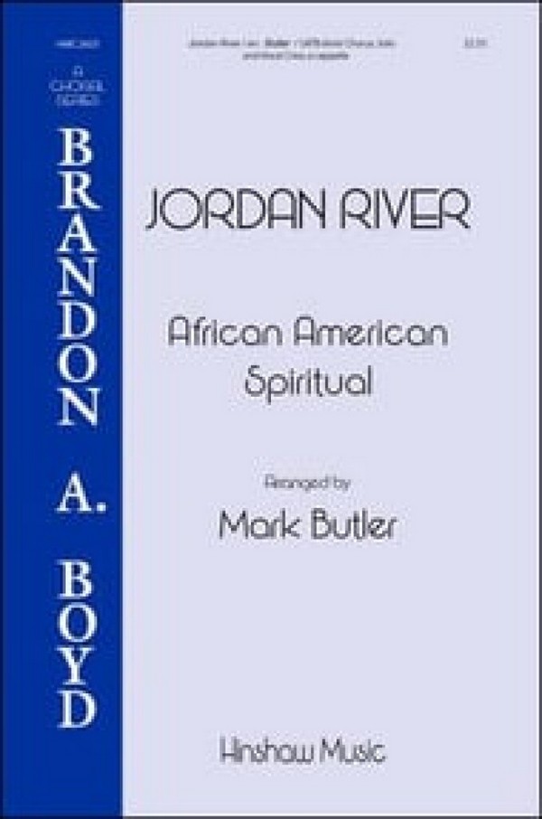 Jordan River&nbsp;&nbsp;TTBB&nbsp;&nbsp;Chorpartitur