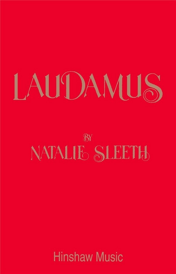 Natalie Sleeth, Laudamus&nbsp;&nbsp;&nbsp;&nbsp;Chorpartitur