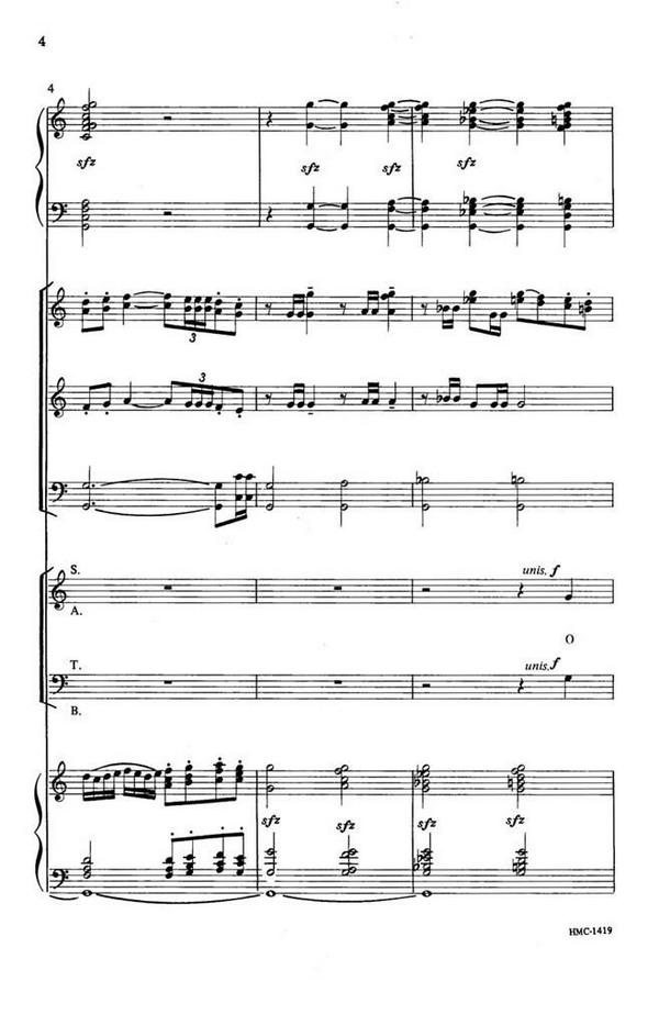 William Croft, O God, Our Help In Ages Past&nbsp;&nbsp;SATB, Congregation, Organ, Brass Quintet, Handbells&nbsp;&nbsp;Chorpartitur