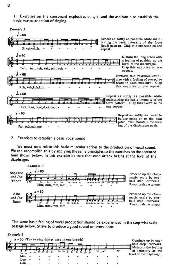 Basic Vocal Production Vol. 2&nbsp;&nbsp;&nbsp;&nbsp;Chorpartitur