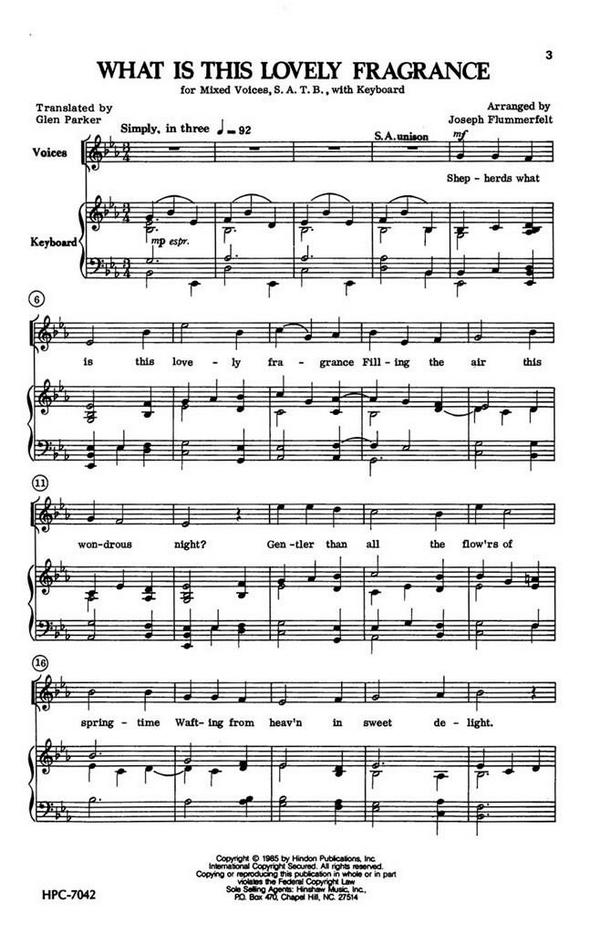 Three Christmas Folk Carols&nbsp;&nbsp;Gemischter Chor&nbsp;&nbsp;Chorpartitur