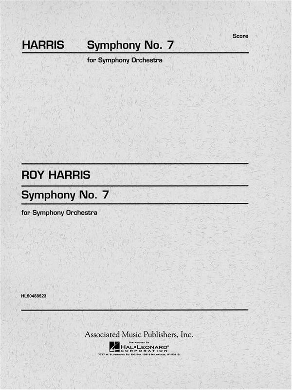 Roy Harris, Symphony No. 7&nbsp;&nbsp;Orchestra&nbsp;&nbsp;Partitur