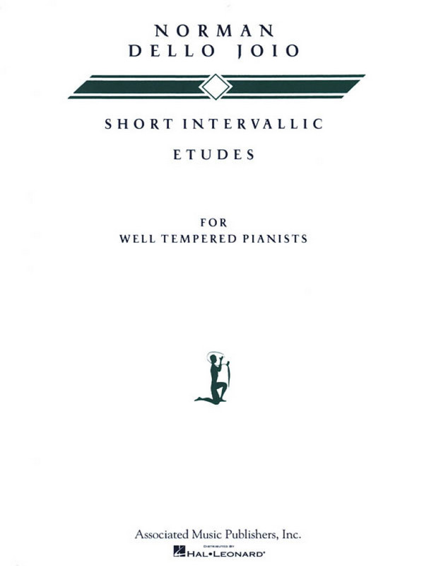 Norman Dello Joio, Short Intervallic Etudes  Klavier  Buch