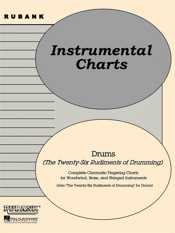 Rubank Rudiments Chart - Drum&nbsp;&nbsp;Schlagzeug&nbsp;&nbsp;Buch