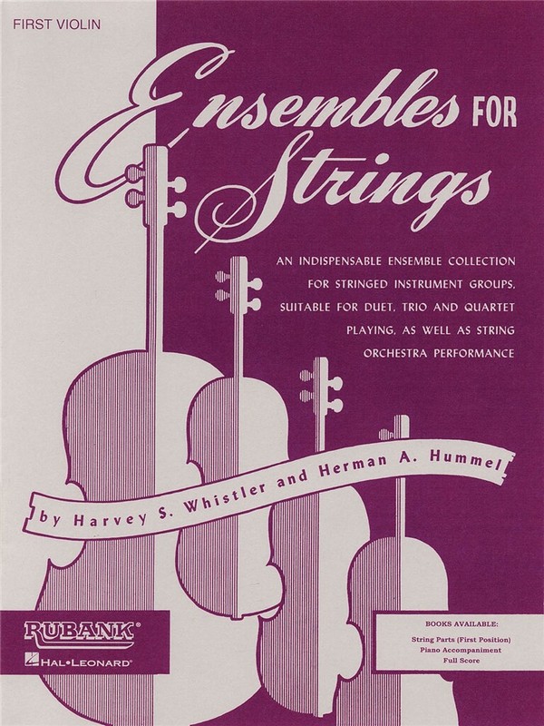 Ensembles For Strings - First Violin  Violin  Stimme
