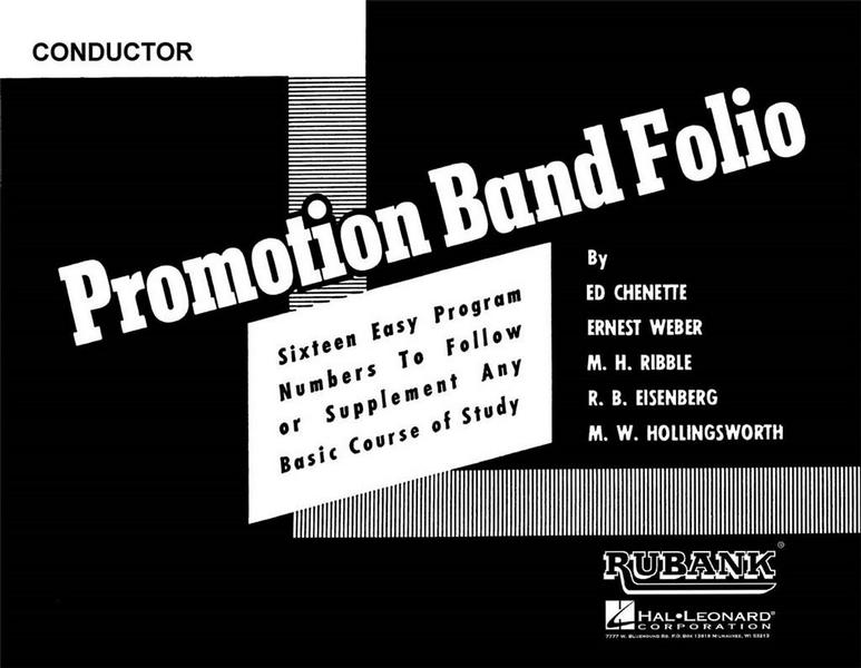 Promotion Band Folio&nbsp;&nbsp;Concert Band/Harmonie&nbsp;&nbsp;Partitur