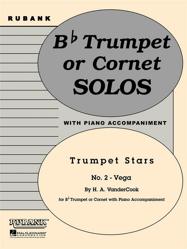 H.A. VanderCook, Vega (No. 2, VanderCook Trumpet Star Series)  Trumpet  Partitur + Stimmen