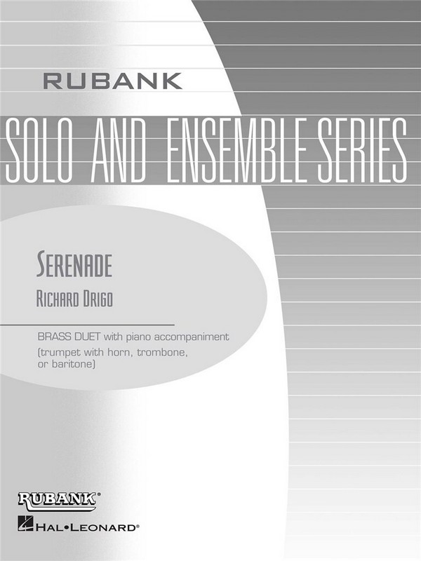 Richard Drigo, Serenade&nbsp;&nbsp;Brass Duo&nbsp;&nbsp;Buch